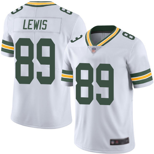 Green Bay Packers Limited White Men #89 Lewis Marcedes Road Jersey Nike NFL Vapor Untouchable